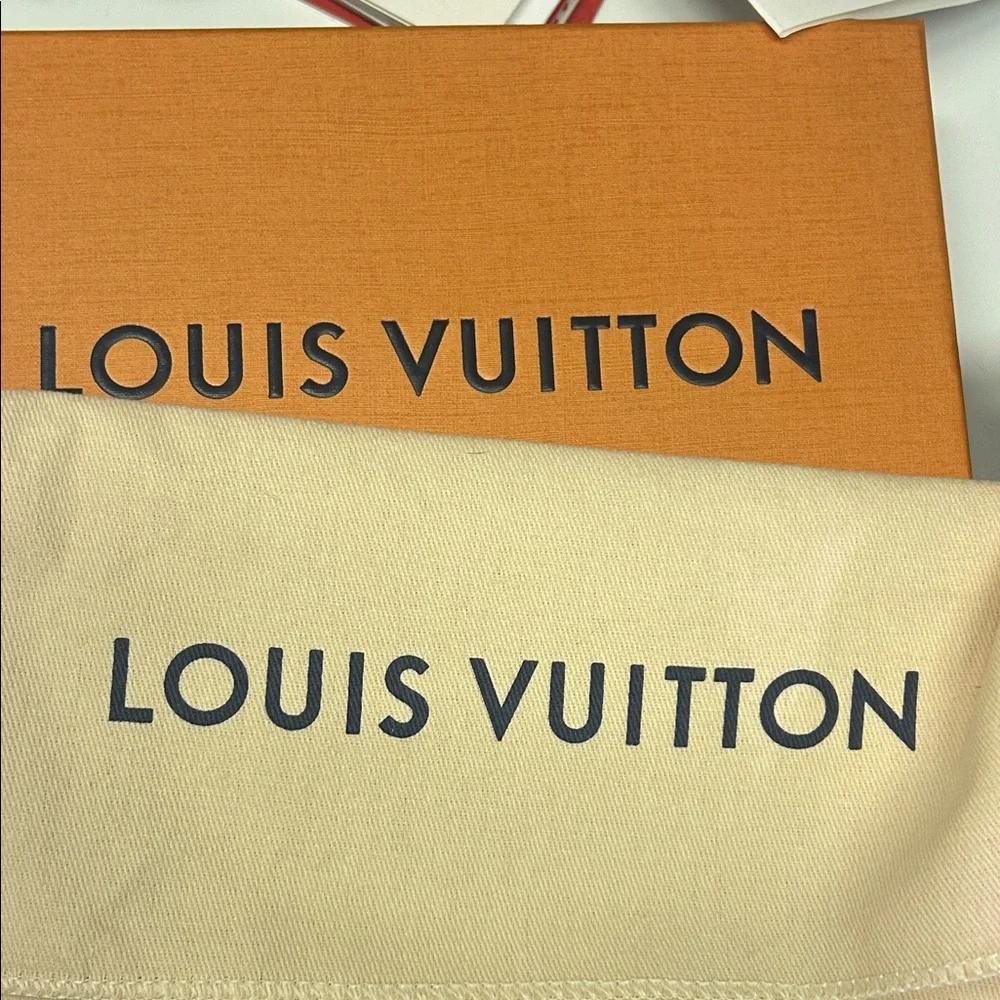 Louis Vuitton Brown Monogram Keychain Wallet Card Holder - Picture 5 of 5